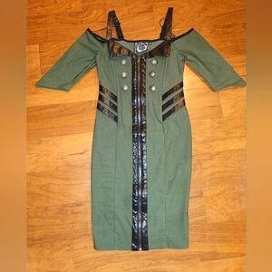 Killstar Zip-up Dress